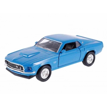Model 1:34, 1969 FORD Mustang Boss 429, niebieski (A876FMB4N)