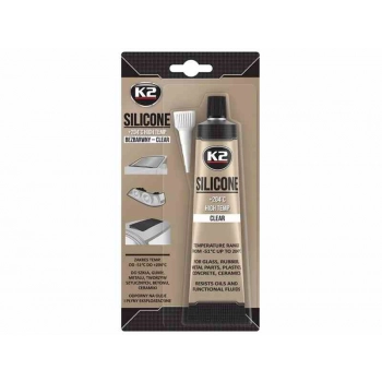 SILICONE Silikon do +204°C, bezbarwny, 85 g