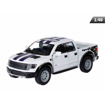 Model 1:46, Kinsmart, Ford F-150 SVT, biały (A733FFBI)