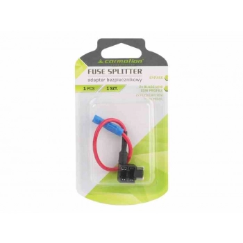 Adapter bezpiecznikowy MINI NISKI PROFIL x 2 /BYPASS/