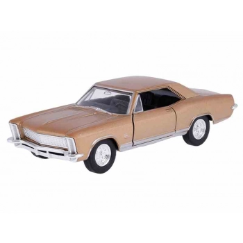 Model 1:34, 1965 Buick Riviera GranSport, złoty (A00875BRZL)
