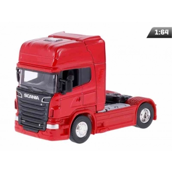 Model 1:64, SCANIA V8 R730, ciągnik,czerwony (C00801SVCC)