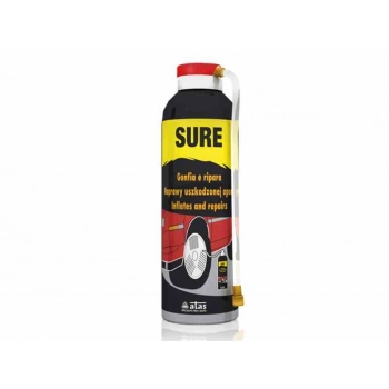 SURE środek do naprawy przebitej opony, 300 ml
