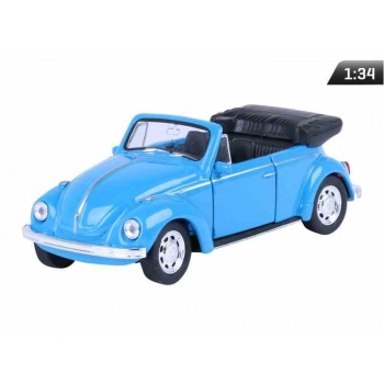 Model 1:34, VW Beetle Cabrio, niebieski(A880VWBCN)
