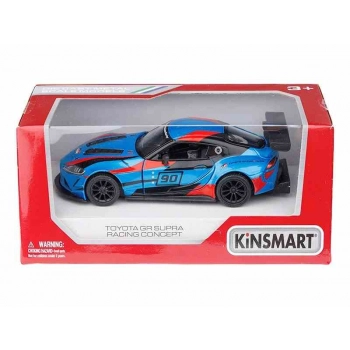 Model 1:36, Kinsmart, Toyota GR Supra Racing Concept, niebieski