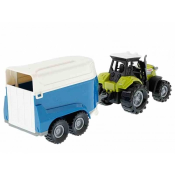 Model Mały Rolnik, Traktor z przyczepą dla koni