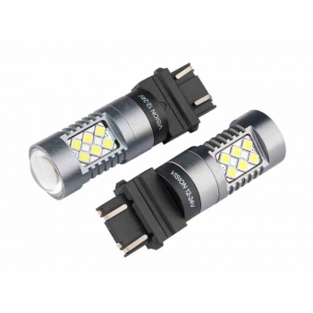 Żarówka VISION P27/7W (T25) 12/24V 24x 3030 SMD LED, nonpolar, CANBUS, biała, 2 szt.