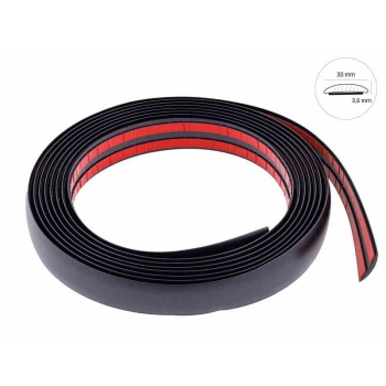 Listwa dekoracyjna, czarny mat, 30 mm x 5 m (86176)