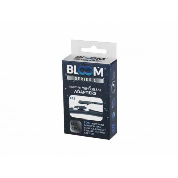 Adaptery #15 do piór wycieraczek bezszkieletowych BLOOM M10, 2 szt.