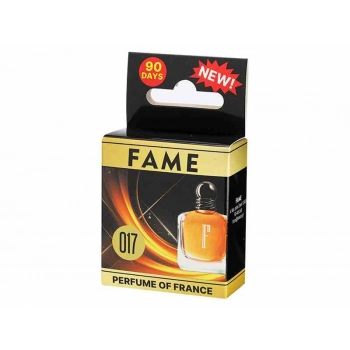 Zapach samochodowy FAME #017, 10 ml