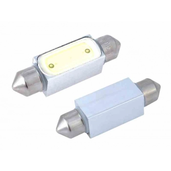 Żarówka VISION Festoon SV8.5 39mm 12V 1x HP LED, biała, 2 szt.
