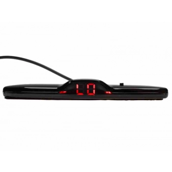 System wspomagania parkowania z wyświetlaczem LED, 4 czarne sensory