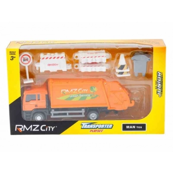 Model 1:64, RMZ City MAN Śmieciarka + akcesoria