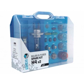 Zasobnik VISION 2x H4 12V + 17 elementów