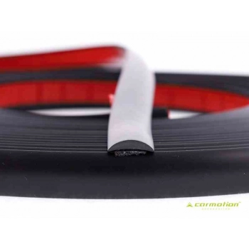 Listwa dekoracyjna, czarny mat, 14 mm x 5 m (86173)
