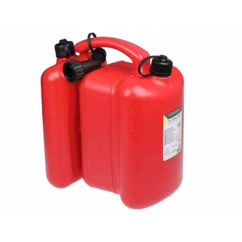 Kanister dwukomorowy na paliwo / olej, 6 + 3L