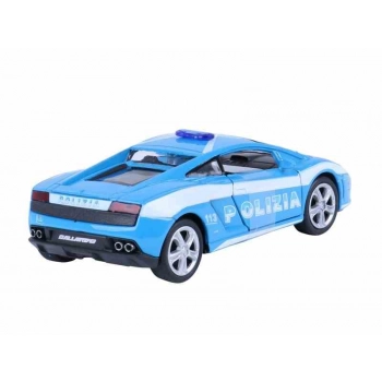 Model 1:34, LAMBORGHINI Gallardo LP560-4, POLIZIA, niebieski (A876LAGPN)