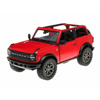 Model 1:34, 2022 Ford Bronco Open Top, czerwony (A11767C)