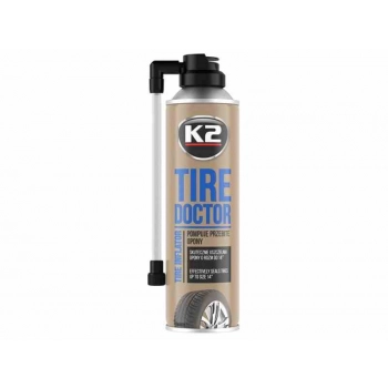 TIRE DOCTOR Pompuje przebite opony, 400 ml
