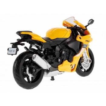 Model  1:18 YAMAHA YZF-R1, żółty