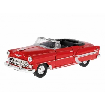 Model 1:34 1953 Chevrolet Bel Air, czerwony (A875CBAC)