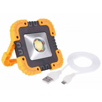 Latarka warsztatowa LED z panelem solarnym