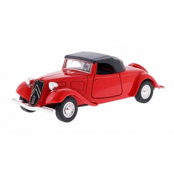 Model 1:34, 1939 CITROËN 11B Traction Avant Cabrio, czerwony (A008751C1TC)