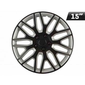 Kołpak Dakar black / silver 15", 1 szt.