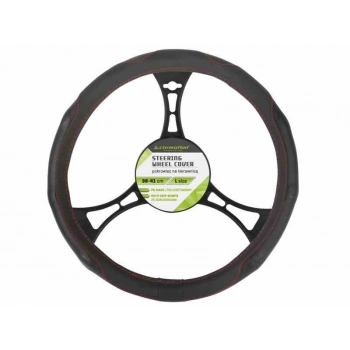 Pokrowiec na kierownicę PU 39-41 cm 