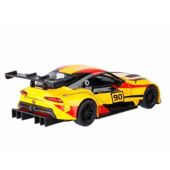 Model 1:36, Kinsmart, Toyota GR Supra Racing Concept, żółty (A11755ZT)
