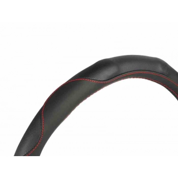 Pokrowiec na kierownicę PU 35-37 cm 