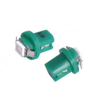 Żarówka VISION T5 BAX B8.5d 12V 1x 5050 SMD LED, zielona, 1 szt.