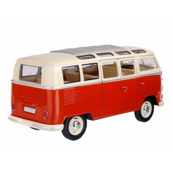 Model 1:24, 1962 VW Classical Bus, czerwono-kremowy (A05755CBCK)