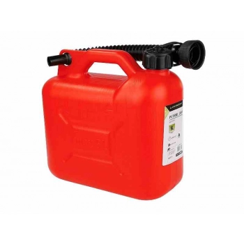 Kanister plastikowy na paliwo, 5L, czerwony