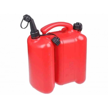 Kanister dwukomorowy na paliwo / olej, 6 + 3L