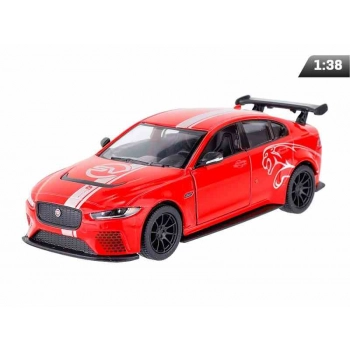 Model 1:38, Kinsmart, JAGUAR XE SV PROJECT 8, czerwony