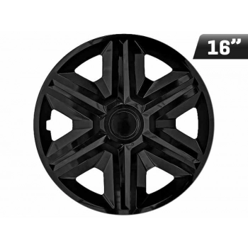 Kołpaki ACTION black 16", 4 szt.