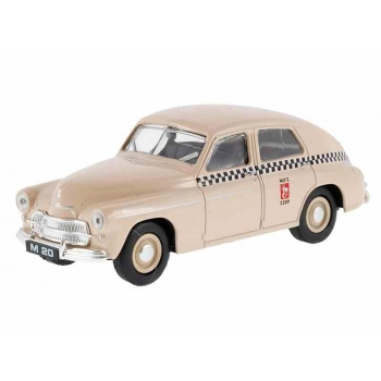 Model 1:43, PRL WARSZAWA M20 TAXI, beżowy
