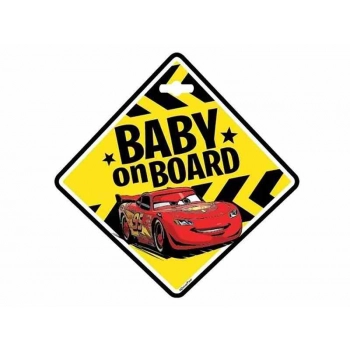 Tabliczka Baby On Board, Autka