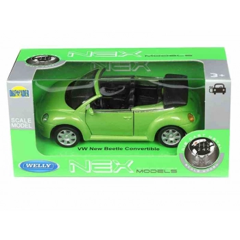 Model 1:34, VW New Beetle Convertible, zielony (A880VNBCZI)