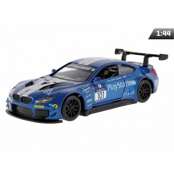 Model  1:44 BMW M6 GT3, niebieski