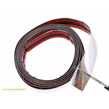 Listwa dekoracyjna, chrom, 40 mm x 5m (58993)