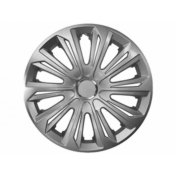 Kołpaki STRONG silver lacquered + ring 14