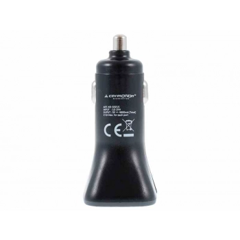 Ładowarka 2x USB, 4.8A, do gniazda zapalniczki 12/24V