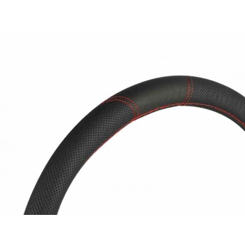 Pokrowiec na kierownicę PU 37-39 cm 