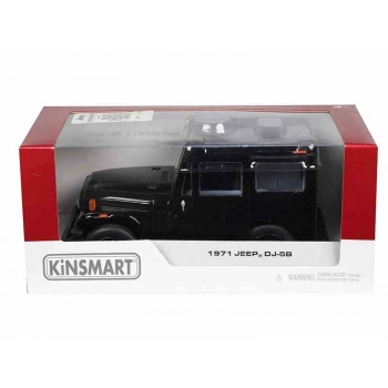 Model 1:26, 1971 Jeep DJ-5B, czarny (A11764CZ)