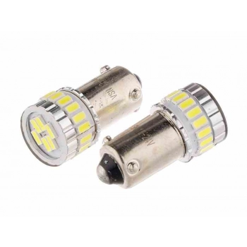 Żarówka VISION H21W BAY9s 12/24V 18x SMD LED, nonpolar, CANBUS, biała, 2 szt.