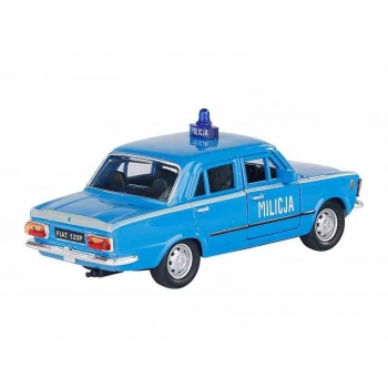 Model 1:34, PRL FIAT 125p MILICJA, niebieski (A884F125MIN)