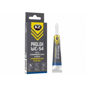PROLOK WV-54 Klej cyjanoakrylowy w żelu, 20 g