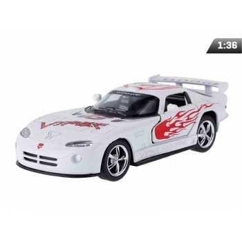 Model 1:36, Kinsmart, Dodge Viper GTS-R, biały (A715DVBI)